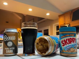 #SoberOctober, Day 25: With a week to go, it’s time to splurge with a little chocolatey Peanut Butter Dark NA by @bravusbrewco.

One of my favorite nightcaps by the fire, Bravus’ PB stout was one of my first dark NAs and one that always hits the spot with hints of cocoa nibs, peanut butter cups and coffee. 

Just be sure to drink fresh and keep it cold in the nearbeer fridge!

What’s your fav stout this Sob Octob? 

Share below 👇 👇 👇 

#nacraftbeer #nonalcoholic #nearbeer #nonbooze #nonalcoholicdrink #nonalcoholicbeer #nonalcoholiccocktail #nonalcoholicwine #nonalcoholicdrinks #nadrinks #nabeer #nonbooze #noalcohol #noalcoholneeded #nonalcoholicdrink #soberlife #soberliving #soberaf #sobercurious #nawine #craftnabeer