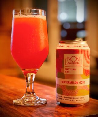 Missing fruity drinks this #DryJanuary? Try Untitled Art NA Watermelon Gose.

Tons of flavor. Less then 0.5% booze.

Somewhat sour. Lots of melon. A taste of paradise during the soggy days of winter.

#nacraftbeer #nonalcoholic #nearbeer #nonbooze #nonalcoholicdrink #nonalcoholicbeer #nonalcoholiccocktail #nonalcoholicwine #nonalcoholicdrinks #nadrinks #nabeer #nonbooze #noalcohol #noalcoholneeded #nonalcoholicdrink #soberlife #soberliving #soberaf #sobercurious #nawine #craftnabeer