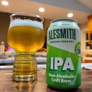 If you’ve followed this page over the past couple years, you know I love to review new, quality hoppy NA IPAs…

But, unfortunately, I haven’t had too many new IPA NAs that have moved me to review ‘em of late … so I’ve really been just focusing on drinking my fave hop waters (by Lagunitas , Athletic Brewing and Hop Water), and my go-to NAs like Just The Haze and all of Untitled Art’s NA offerings. 

Fortunately, the craft brew makers at @alesmithbrewing have released a self-titled IPA NA  that’s as good as any NA IPA we’ve tried in months.

Rolled out nationally just last month, this #nearbeer tastes like a small-batch, almost homemade brew — just without the booze.

So yes, it’s obviously a lot lighter and clearer than any IPAs they’ve done in the past, but despite having less than 0.5% ABV it has a ton of flavor.

It’s hoppy. It’s citrusy. It’s what you’d expect from a West Coast IPA, brewed in the heart of that scene in San Diego. 

Thank you @alesmithbrewing for brewing an NA that helps cut through what is becoming a watered-down NA space of late.

Rolled out nationally in January 2023 via its wholesale distribution partners, this AleSmith Non-Alcoholic IPA can be found in stores throughout California, Oregon, Ohio, Connecticut, Arizona and Canada.

Add it to your regular NA rotation. You won’t be disappointed…