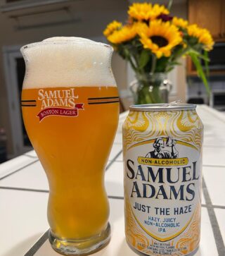 #SoberOctober, Day 20: One knock on #nearbeers is they aren’t crafty enough, and don’t have the characteristics of a good craft brew — zero head and no real flavor on that first sip…

Well, @samueladamsbeer begs to differ.

Their Just The Haze is as good a hazy IPA NA as there is. Thick head that goes beyond the lip like Kelly Slater 🏄‍♂️, great citrusy 🍊 hazy taste like a traditional Sammy Adam’s… but without the booze…

It’s the perfect beer for anyone who knocks NAs for being glorified sodas, crafted to confuse and match the taste of your favorite hazy of yesteryear. 

Thanks to the brew crew at Sam Adams for an amazing go-to NA … Wish some of the major craft breweries would follow their lead and put out an NA craft beer that’s worthwhile — we’re looking at you @sierranevada and @firestonewalker 👀 🍻 🤷‍♂️ 

#nacraftbeer #nonalcoholic #nearbeer #nonbooze #nonalcoholicdrink #nonalcoholicbeer #nonalcoholiccocktail #nonalcoholicwine #nonalcoholicdrinks #nadrinks #nabeer #nonbooze #noalcohol #noalcoholneeded #nonalcoholicdrink #soberlife #soberliving #soberaf #sobercurious #nawine #craftnabeer