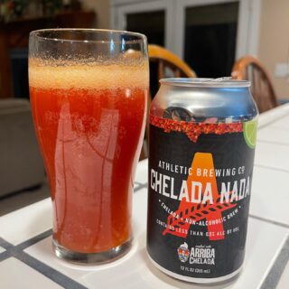 I usually prefer making my own MicheNAdas, so figured I wouldn’t care too much for @athleticbrewing’s version.
Boy was I wrong.
Their spin on the Michelada was spicy, thick and tasted like a good knockoff of the real thing. 

This is a collab brew with ARRIBA Chelada, putting a modern spin on the classic Michelada — it’s part Chelada, part Bloody Mary, without the booze … so feel free to day drink this baby … so good…

#nacraftbeer #nonalcoholic #nearbeer #nonbooze #nonalcoholicdrink #nonalcoholicbeer #nonalcoholiccocktail #nonalcoholicwine #nonalcoholicdrinks #nadrinks #nabeer #nonbooze #noalcohol #noalcoholneeded #nonalcoholicdrink #soberlife #soberliving #soberaf #sobercurious #nawine #craftnabeer